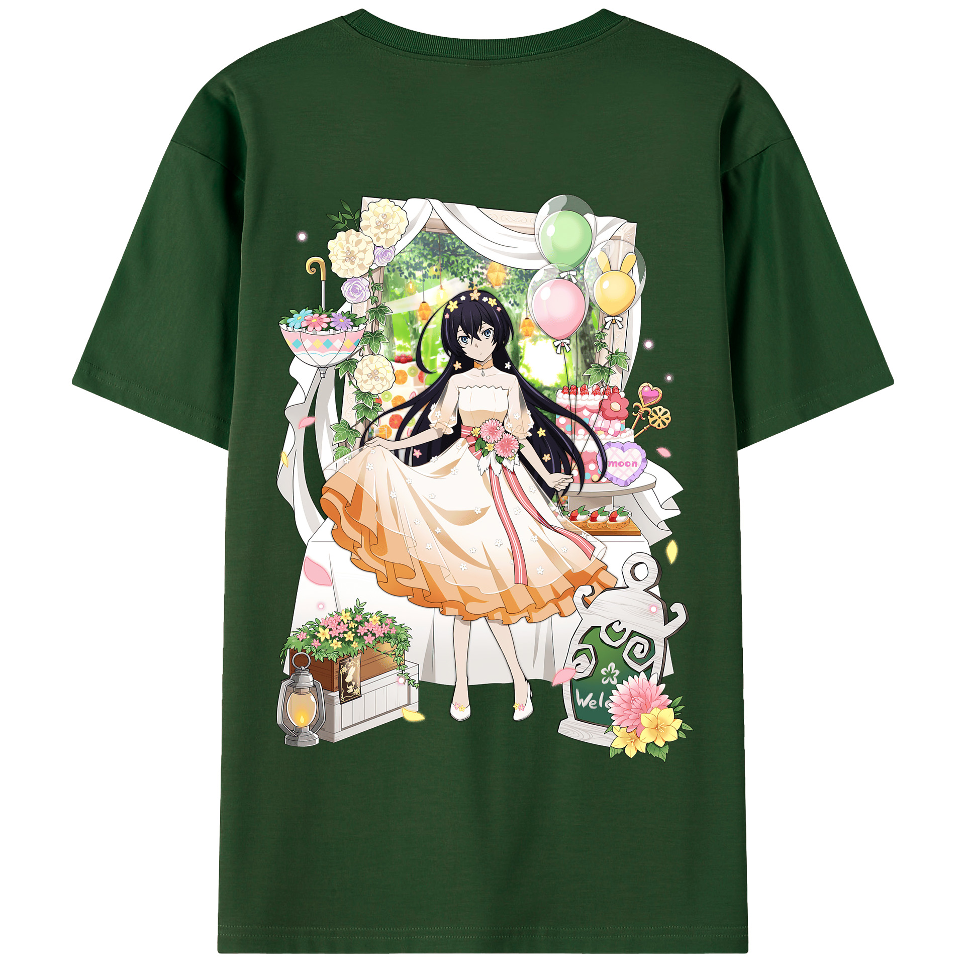 （画像用） 文豪ストレイドッグス Bungo Stray Dogs 綿100％半袖Tシャツ（背面プリント）